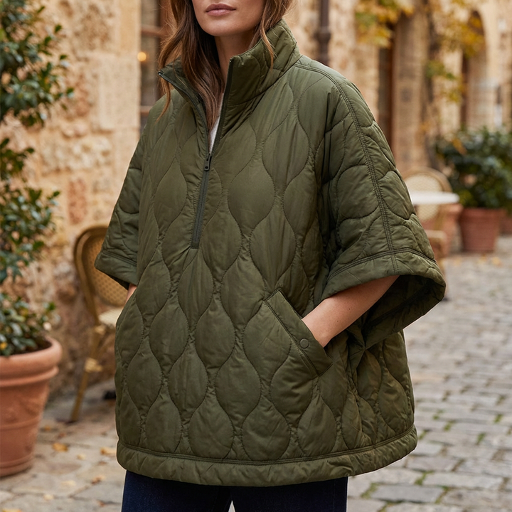 Versatile Women's Short-Sleeve Coat