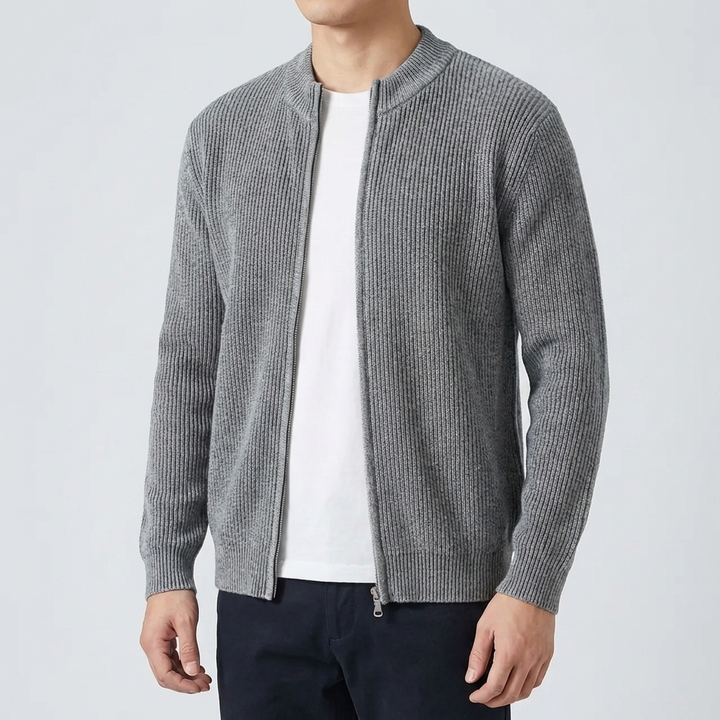 Warm and Stylish Knitted Cardigan for Men