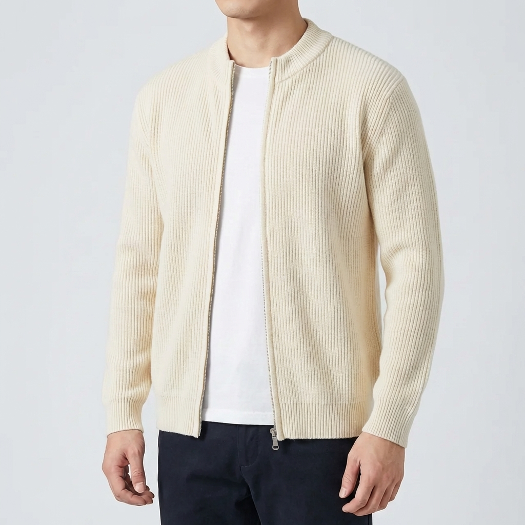 Warm and Stylish Knitted Cardigan for Men