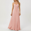 Floor-Length Formal Evening Dress