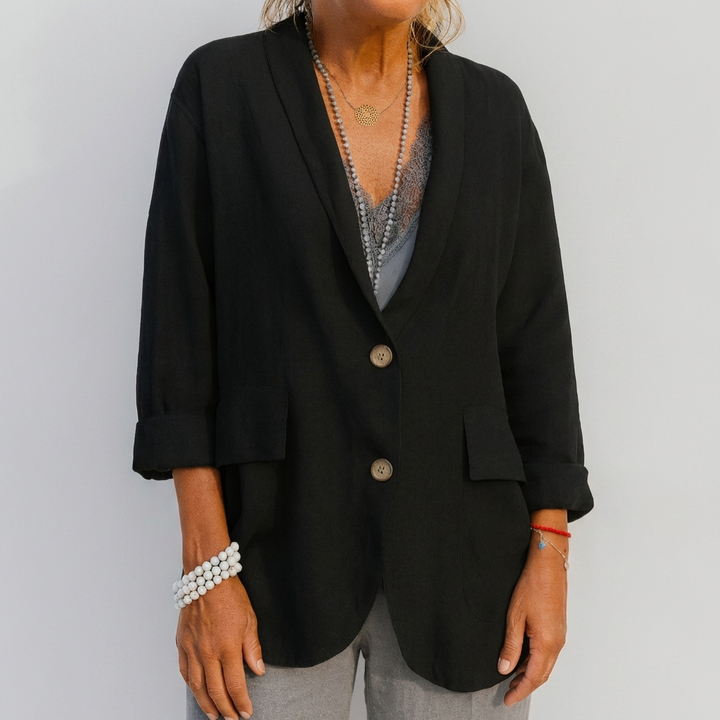 Relaxed Lightweight Blazer for Women
