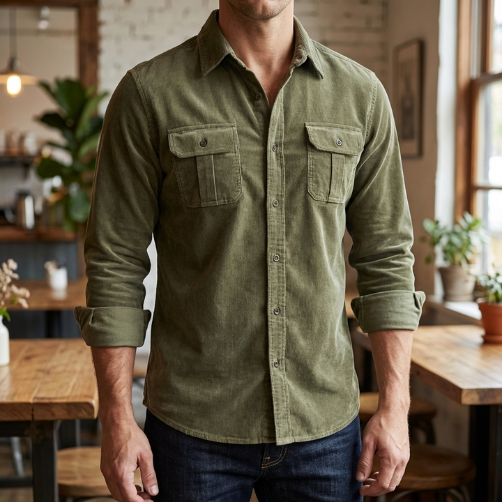Corduroy Long Sleeves for Men