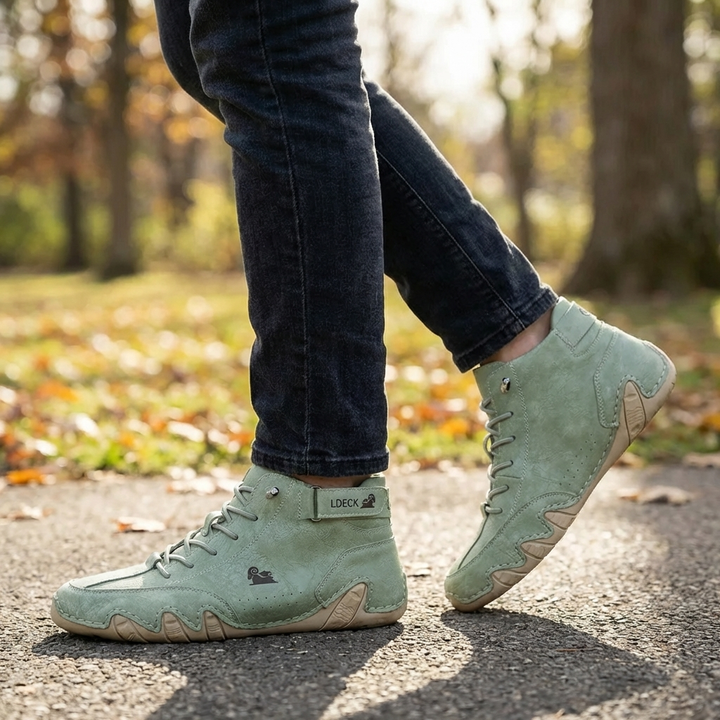 Wide Forefoot Barefoot Slip-On Shoes for Men