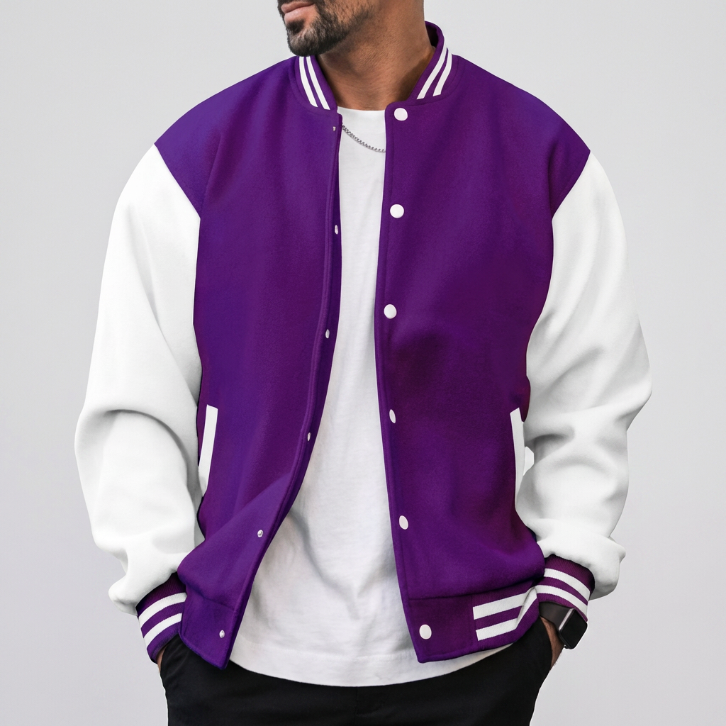 Casual Baseball Jacket for Men