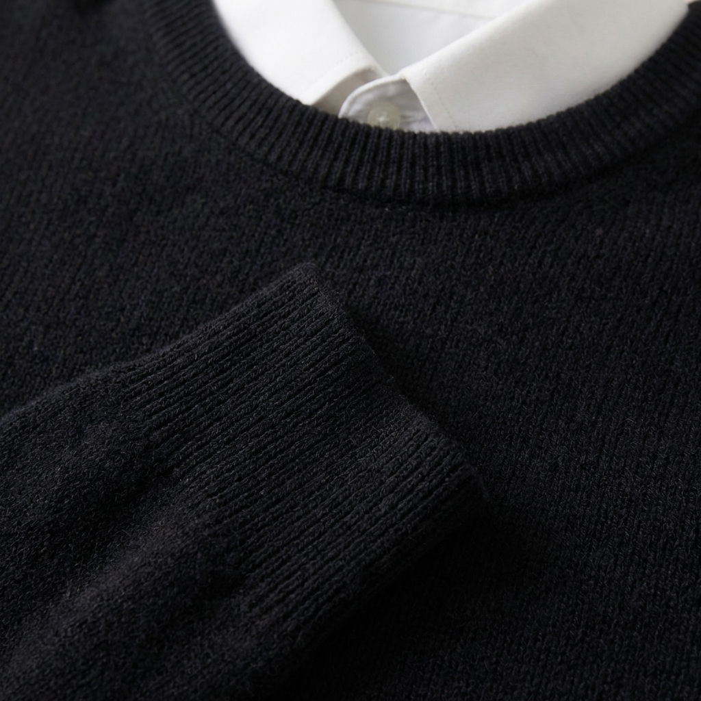 Classic Crew Neck Sweater for Men