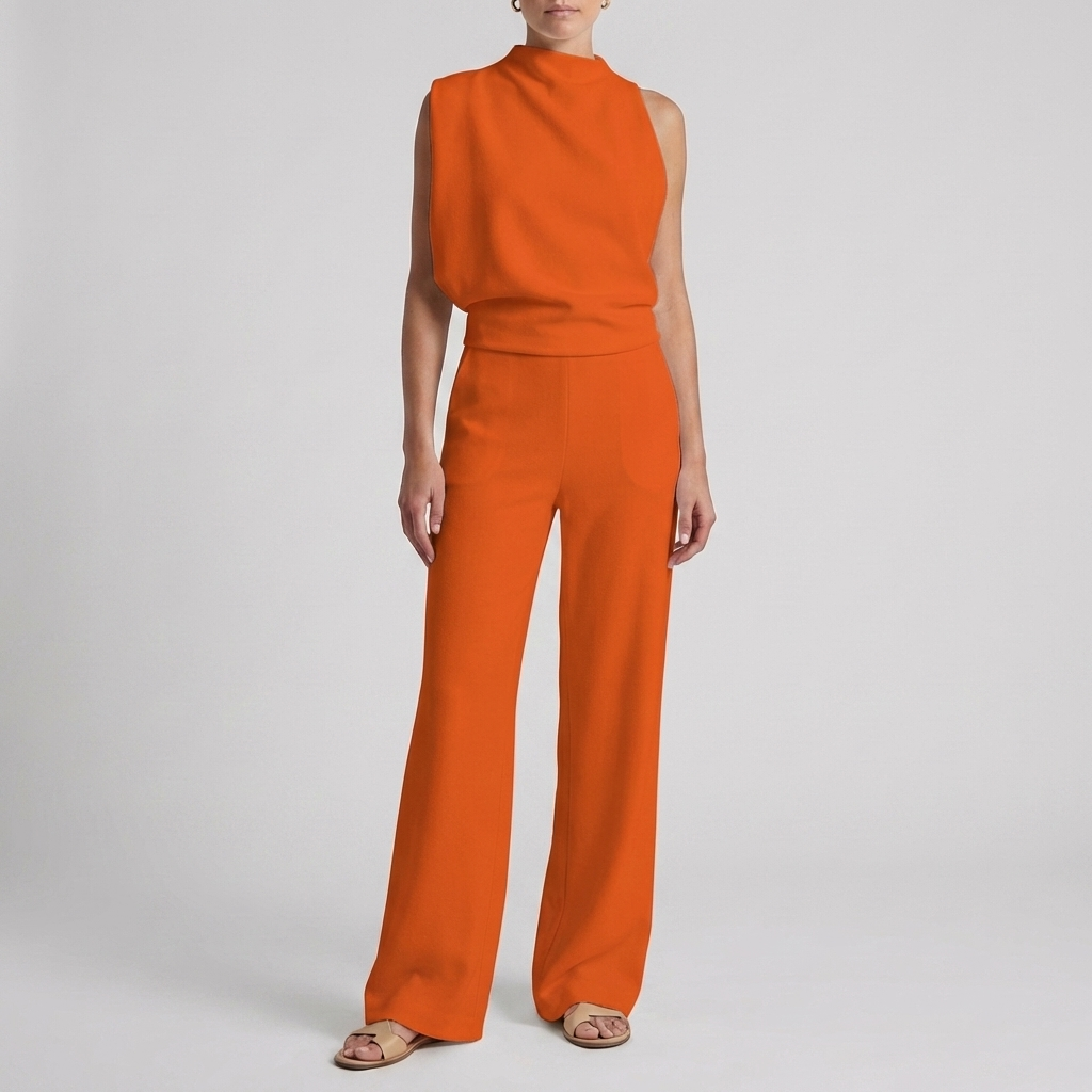 Women’s Elegant Sleeveless Jumpsuit