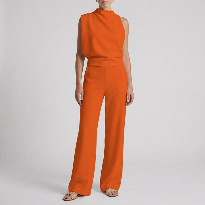 Women’s Elegant Sleeveless Jumpsuit