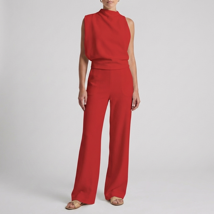 Women’s Elegant Sleeveless Jumpsuit