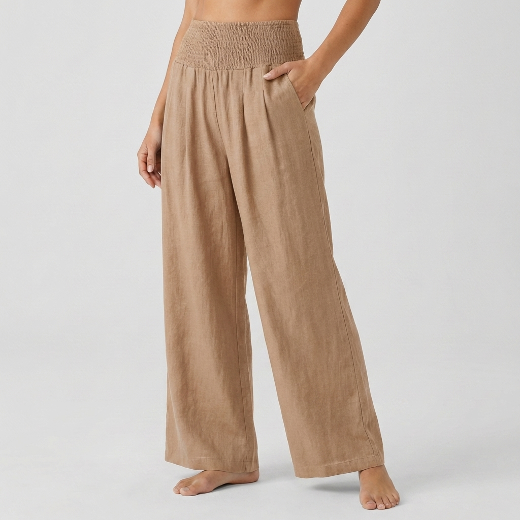 Elegant Stretchy Palazzo Pants for Women