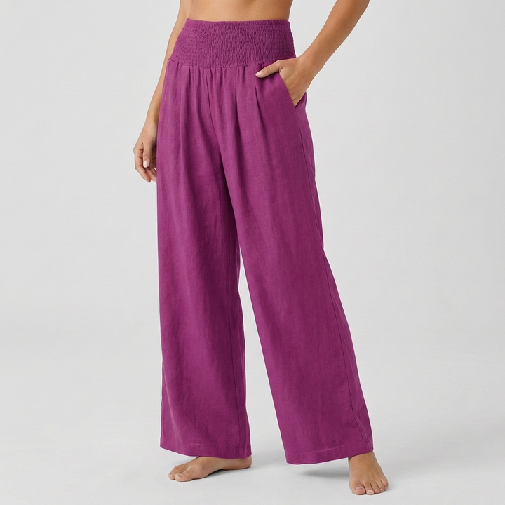 Elegant Stretchy Palazzo Pants for Women