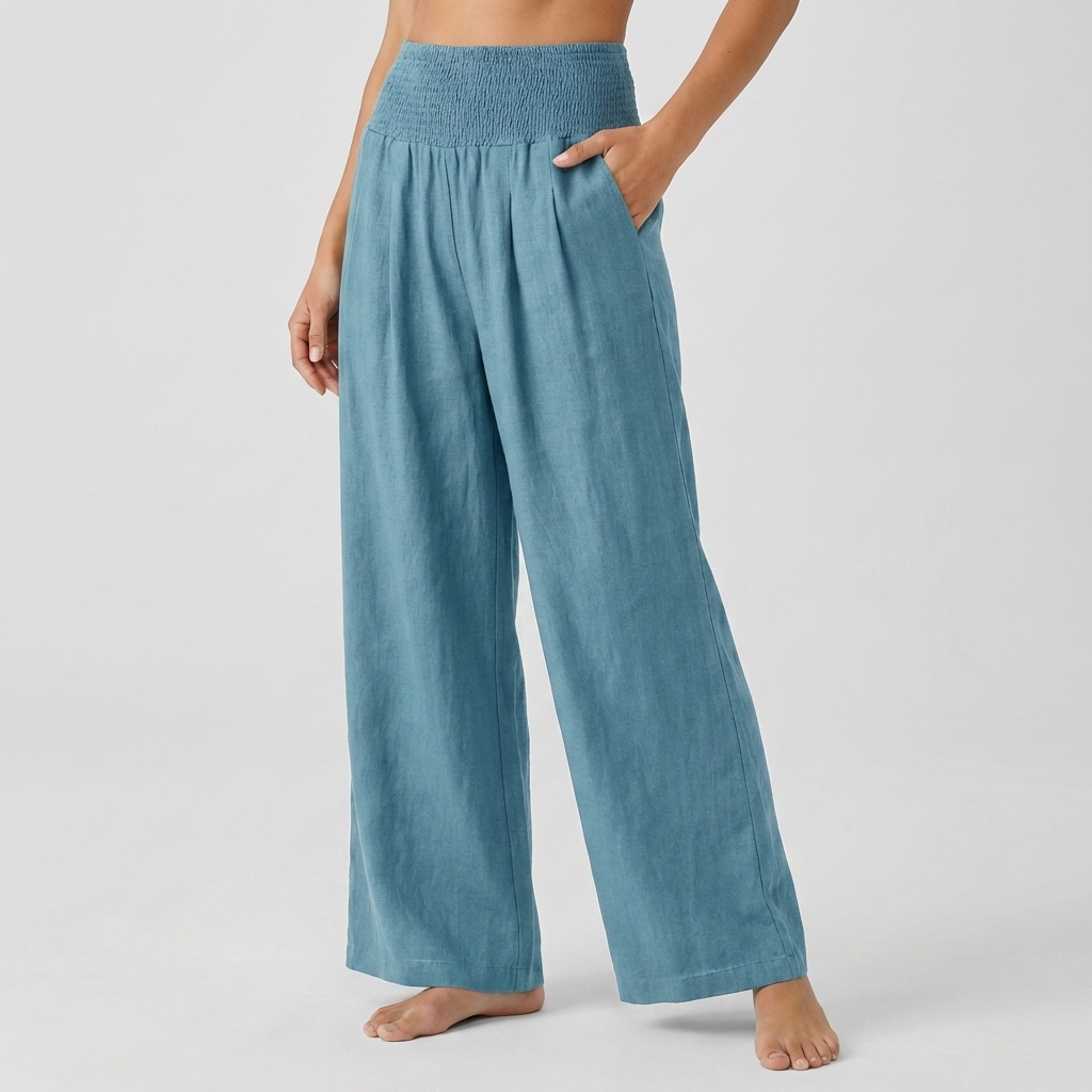 Elegant Stretchy Palazzo Pants for Women