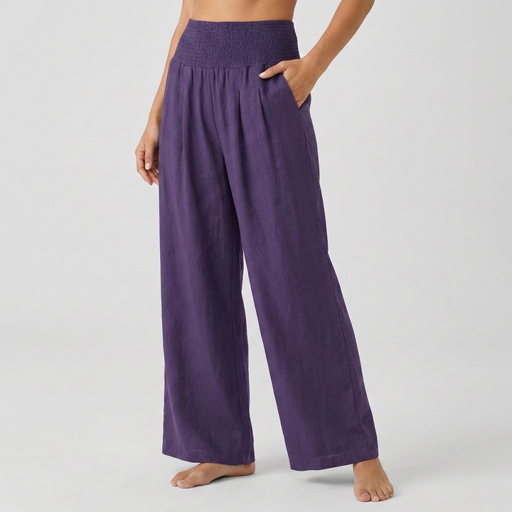 Elegant Stretchy Palazzo Pants for Women