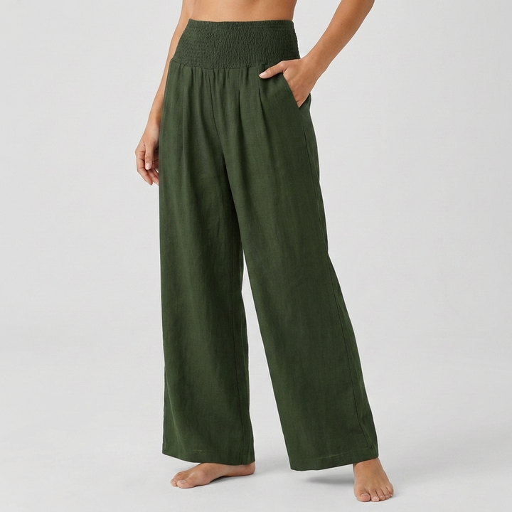 Elegant Stretchy Palazzo Pants for Women