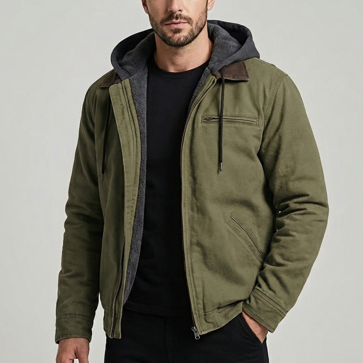 Classic Hooded Jacket for Men