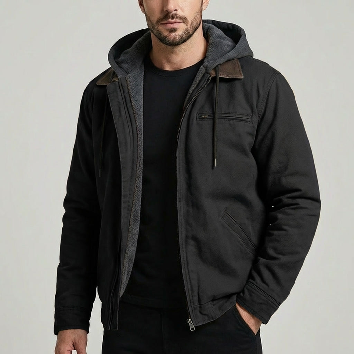 Classic Hooded Jacket for Men