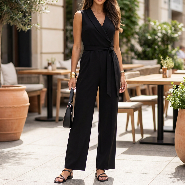 Sleeveless and Sophisticated Fit Jumpsuit for Women