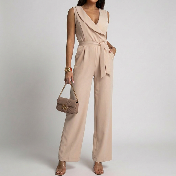 Sleeveless and Sophisticated Fit Jumpsuit for Women