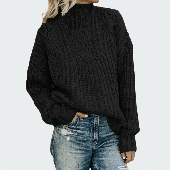 Knitted Women's Sweater Comfort Meets Style