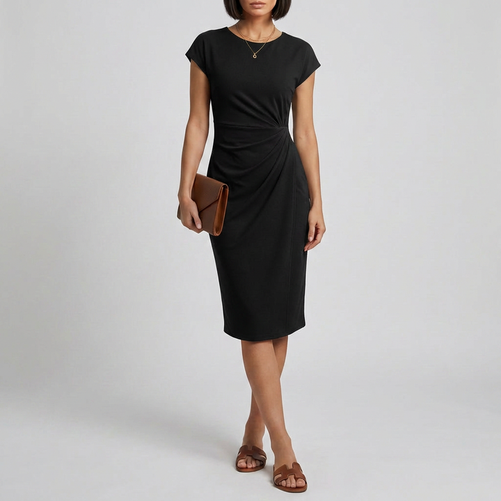 Women’s Asymmetrical Lace Up Dress