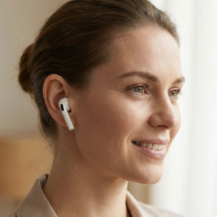 True Wireless Earbuds With Charging Case