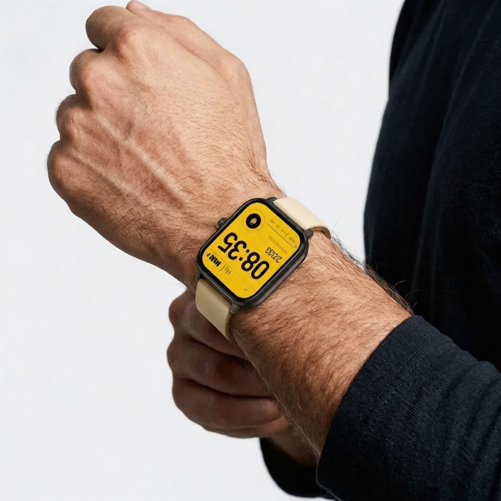 Full-Color Touchscreen Fitness Smartwatch