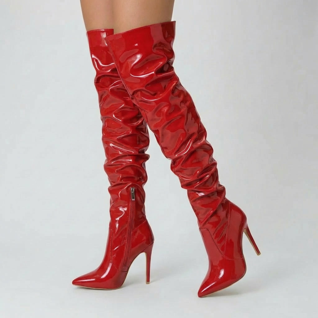 Over-The-Knee Stiletto Heel Boots for Women