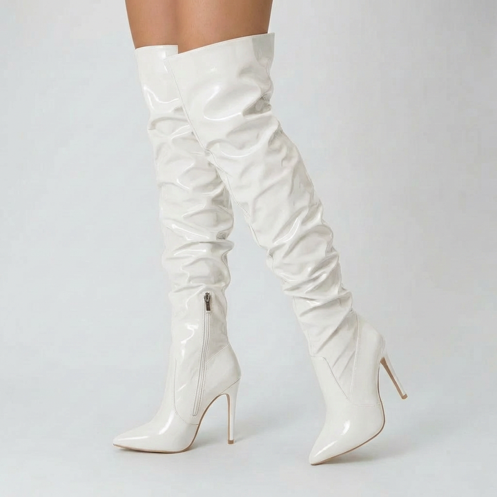 Over-The-Knee Stiletto Heel Boots for Women