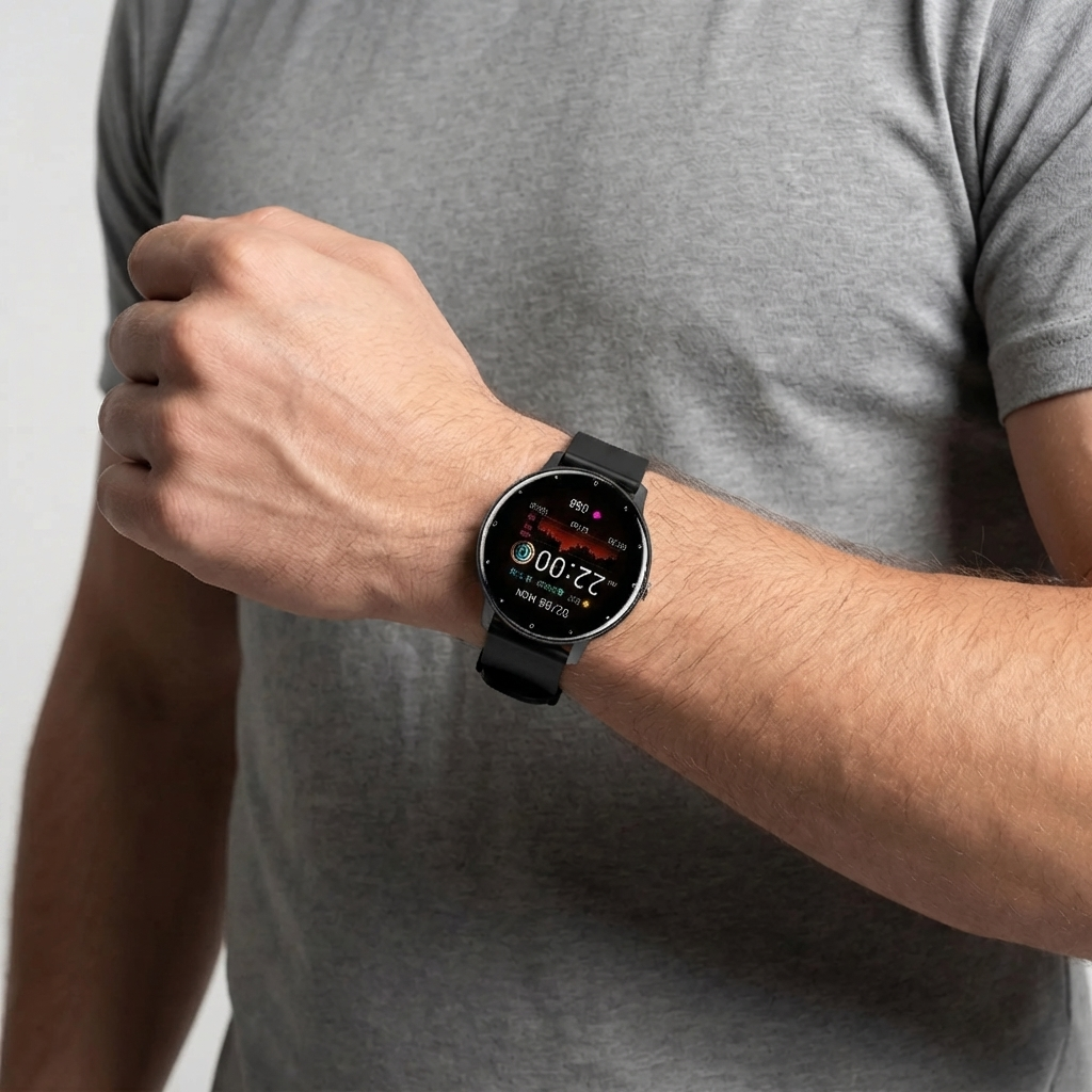 Round-Face Multifunctional Smart Watch