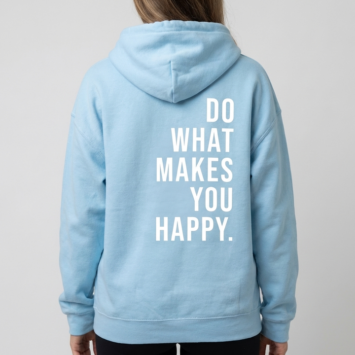 Unisex Happy Hooded Sweater for Women
