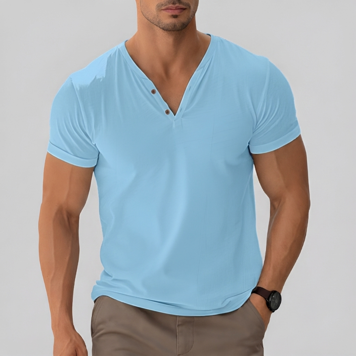 Classic V-Neck Shirt for Men