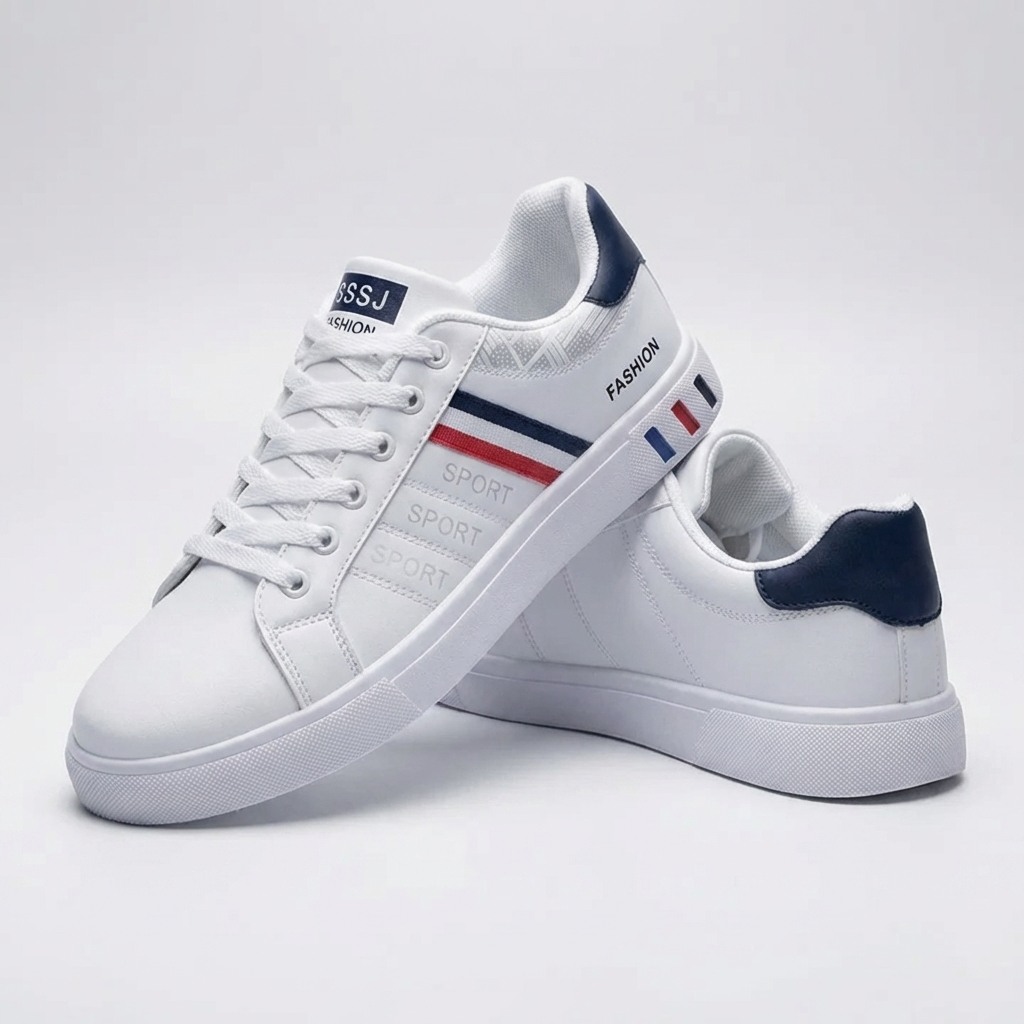 Low-Top Lace-Up Casual Sneaker for Men