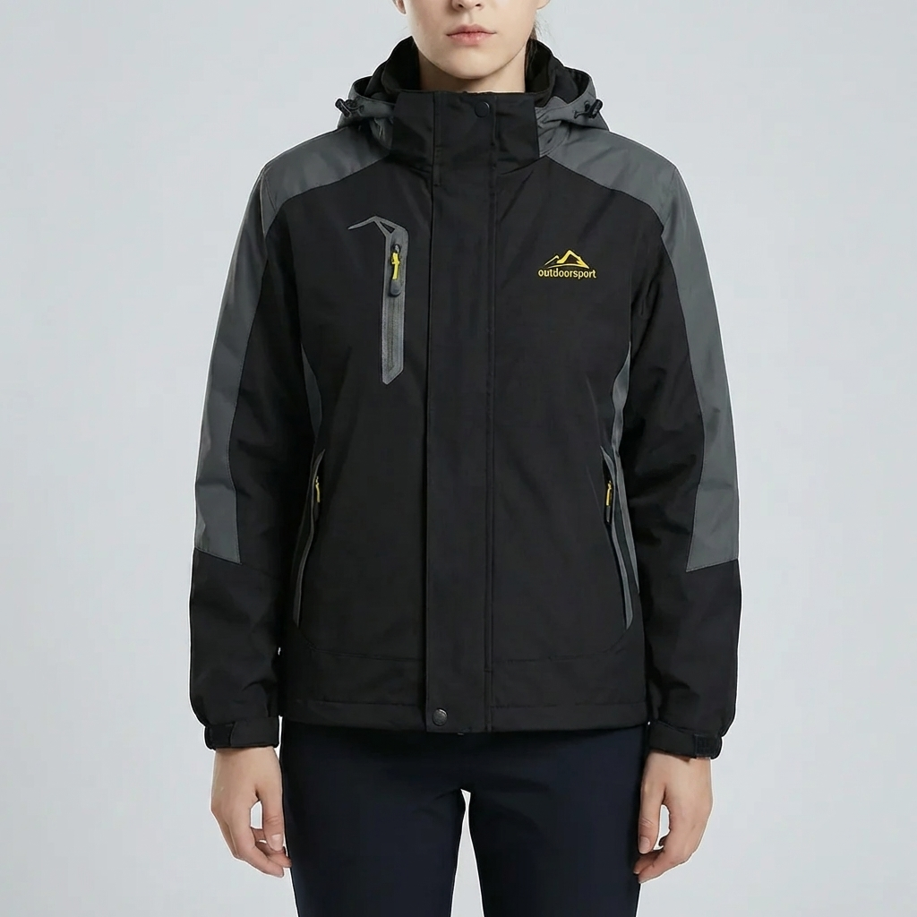 Hooded Windproof Outdoor Jacket for Women