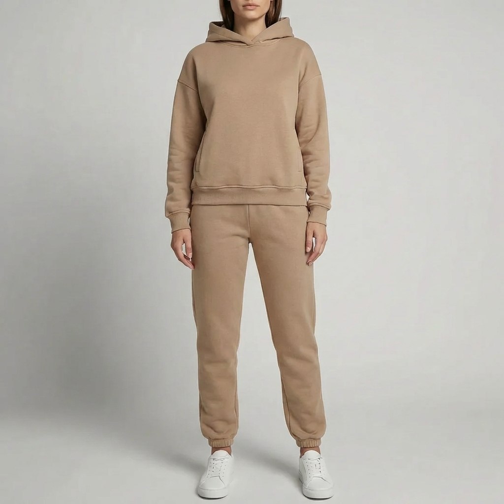 Matching Hoodie And Jogger Set for Women