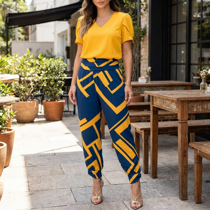 Elegant Comfortable 2-Piece Women's Set