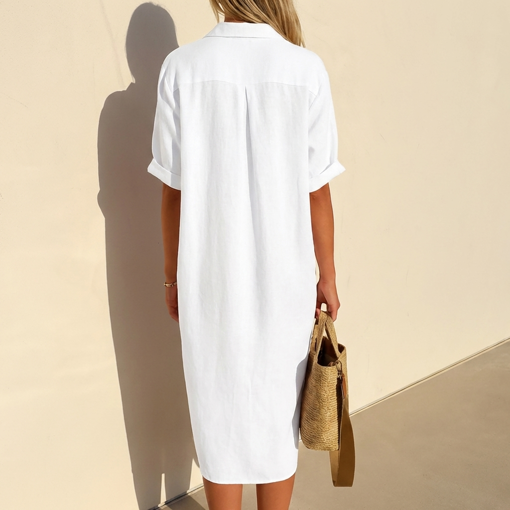 Women’s Linen Shirt Dress