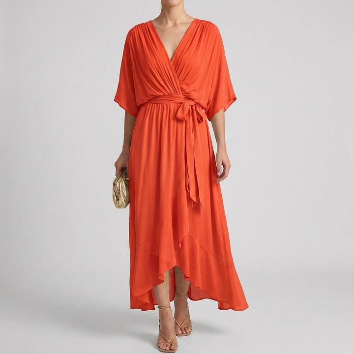 Women’s Elegant Lightweight Wrap Dress