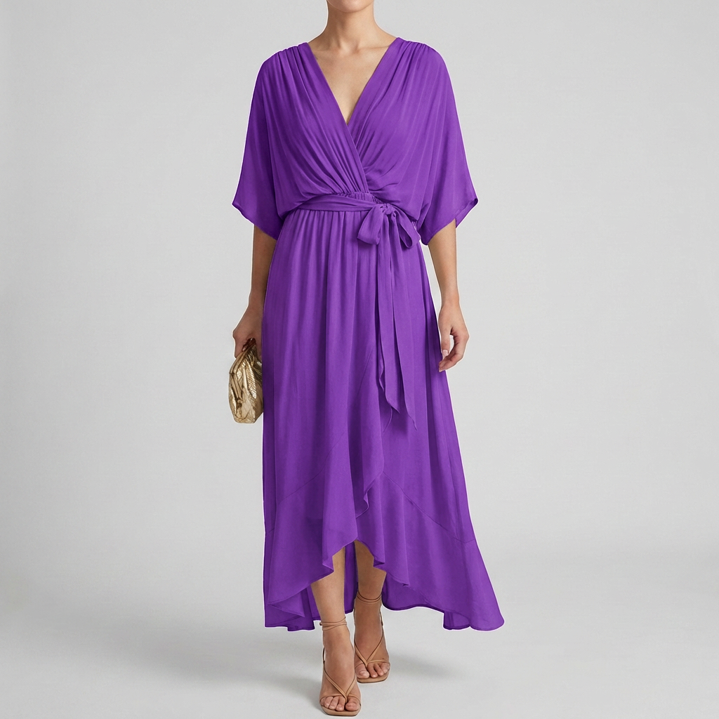 Women’s Elegant Lightweight Wrap Dress