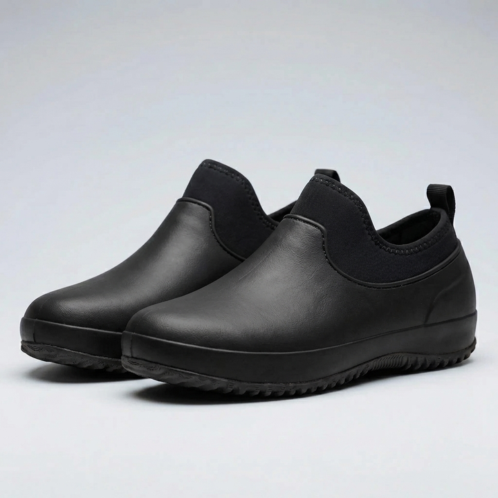 Water-Resistant Slip-On Work Shoe for Men