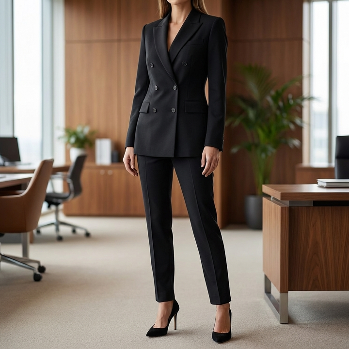 Women’s Elegant Business Pantsuit Set