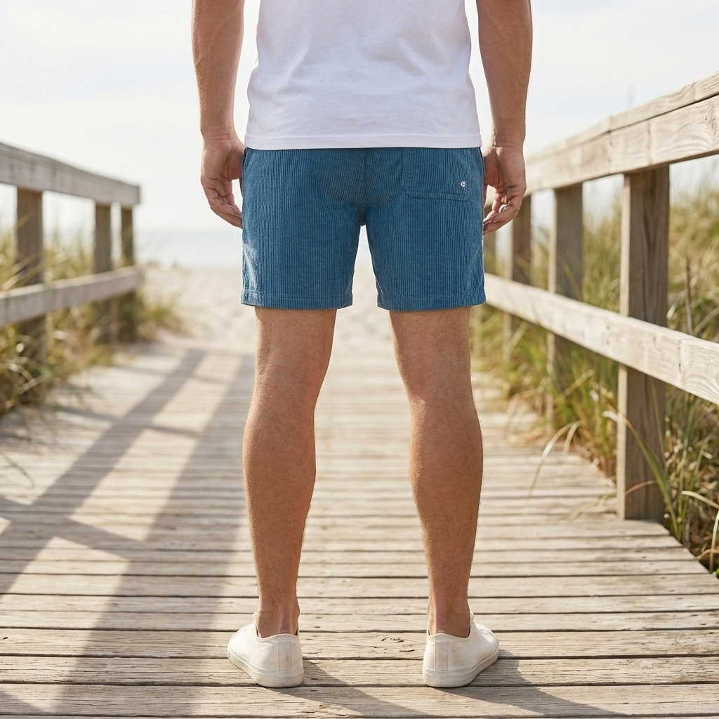 Casual Corduroy Shorts for Men