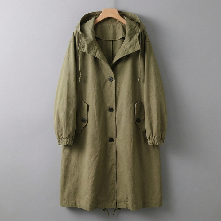 Women's Long Raincoat