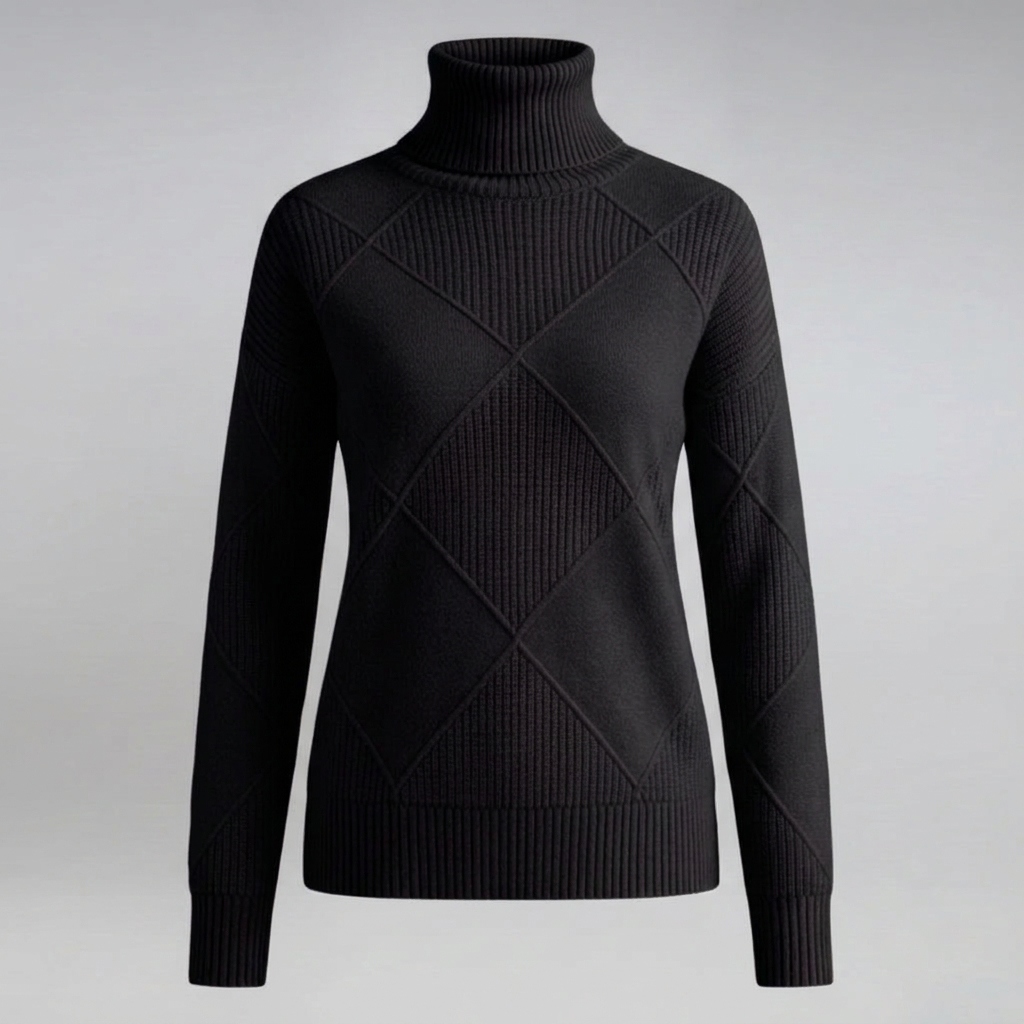 Women's fine Turtleneck Sweater