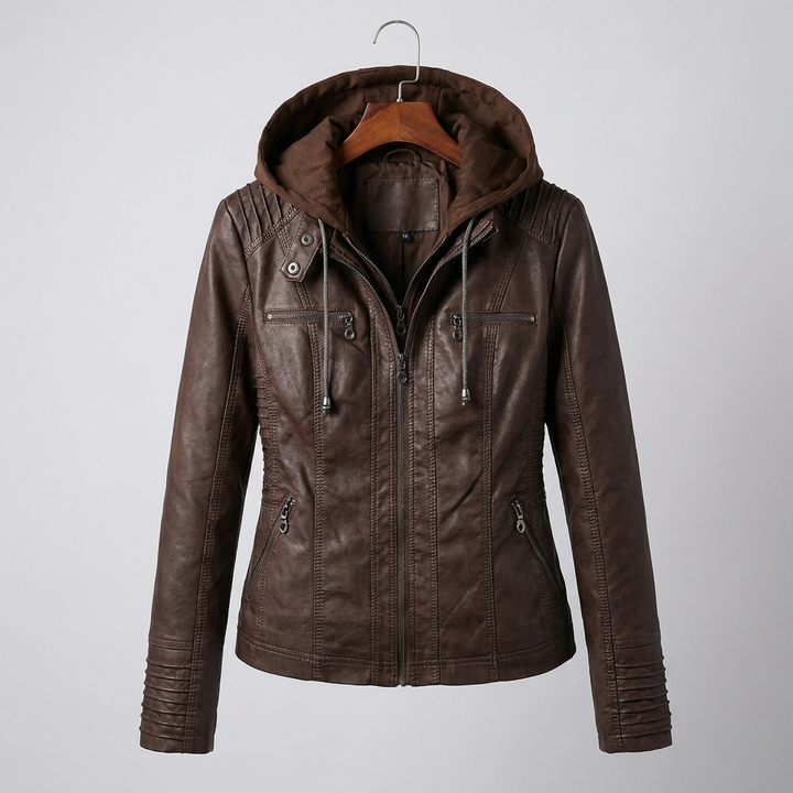 Leather Summer Jacket for Women