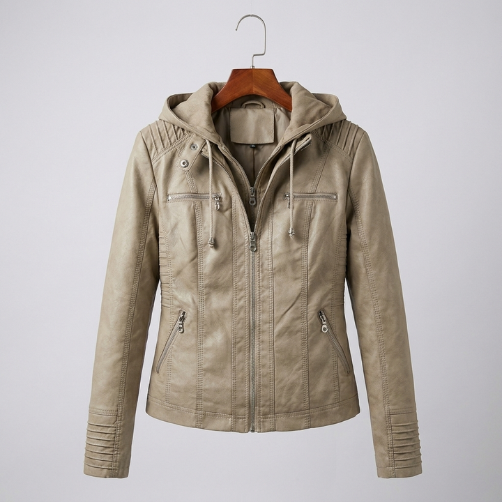 Leather Summer Jacket for Women