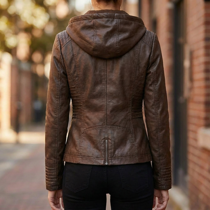 Leather Summer Jacket for Women