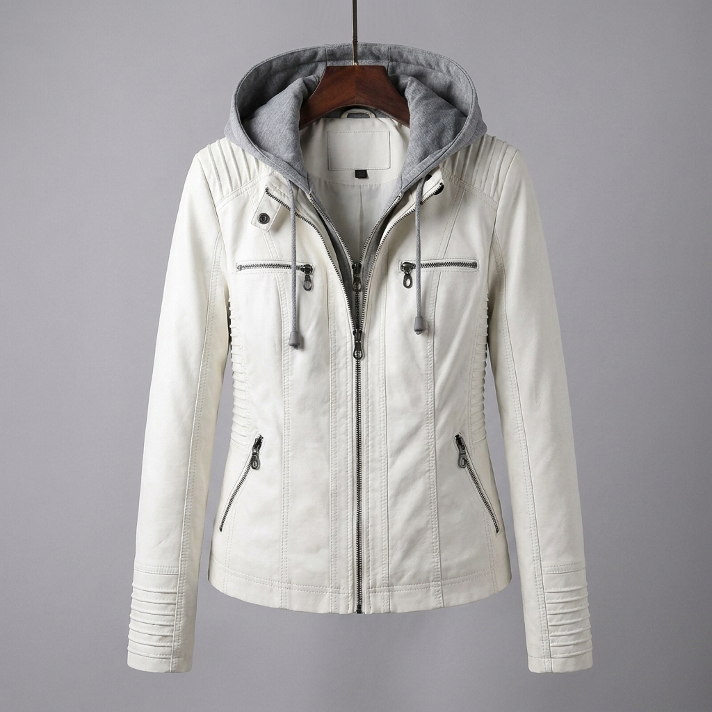 Leather Summer Jacket for Women