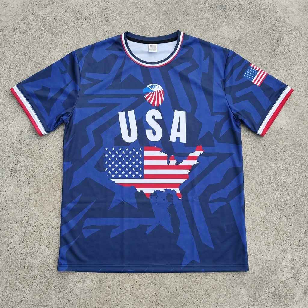 Men’s USA Soccer Map T-Shirt