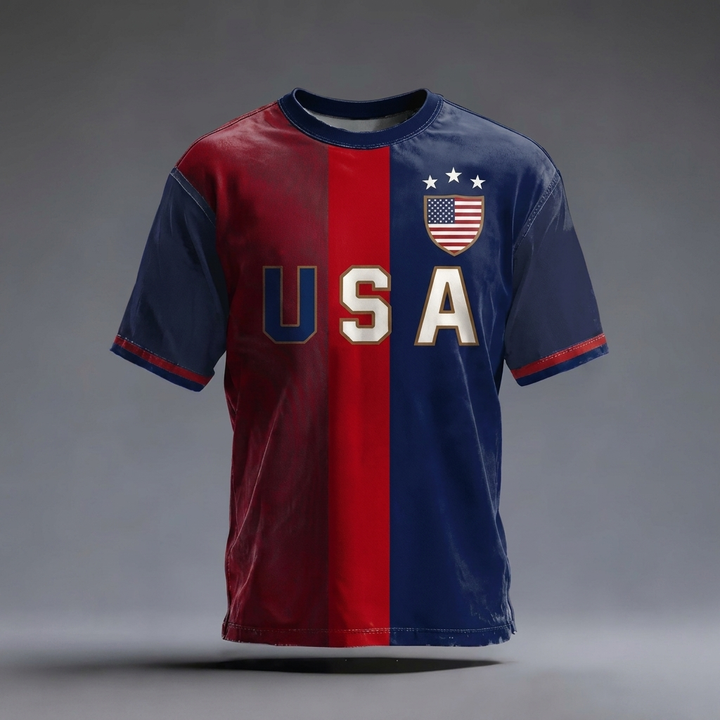 Men’s Plus Size Soccer Shirt