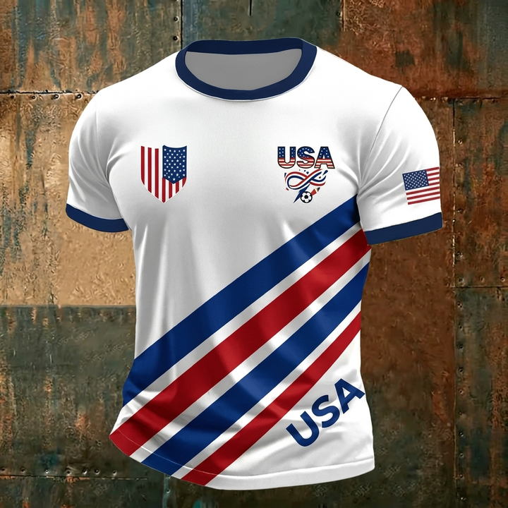 2026 USA Inspired Football Shirt