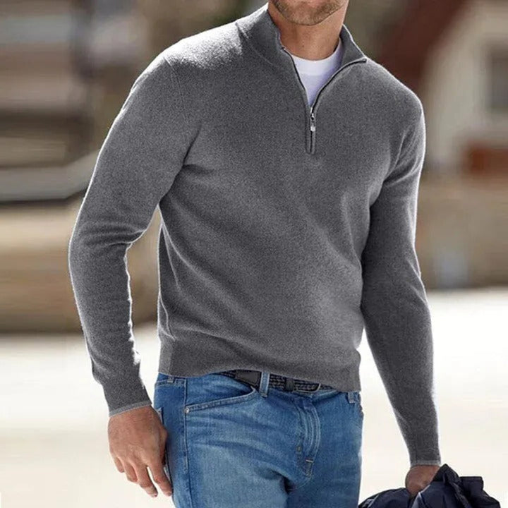 Classic Zipper Sweater for Men
